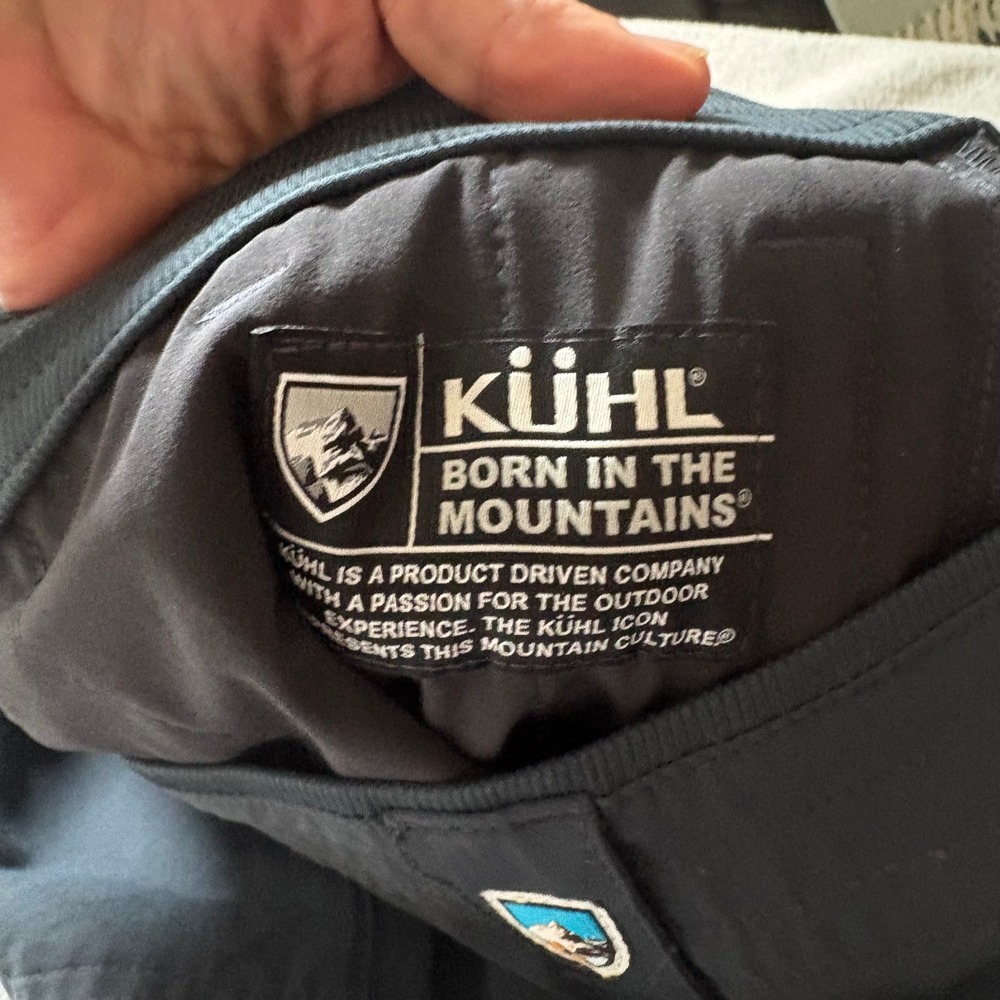 Kuhl Renegade Recon Pants Mens 34x32 Navy Duralux Hiking Travel Outdoor UPF 50 - Picture 5 of 11